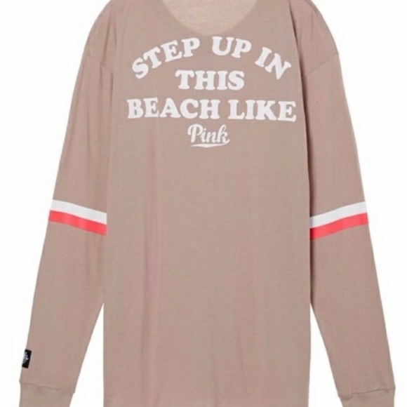 VS PINK L/S Henley Tee - Picture 3 of 3